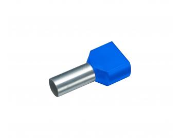 Dutinka lisovac s dvojitou izolac GPH DID 2,5-10, prez 2,5 mm2 - modr