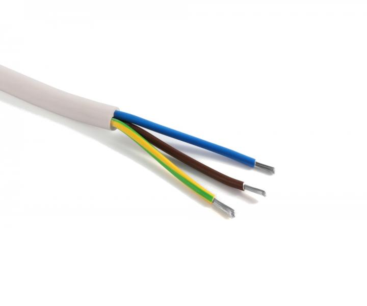 Kabel silikonov� CSSS V05SS-F 3Cx1,5 ProPS, b�l� - 1 m