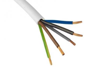 Kabel CYSY H05VV-F 5Gx0,75 bl - 1 metr