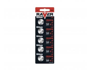 Lithiov knoflkov baterie Raver CR2016 - 1 ks