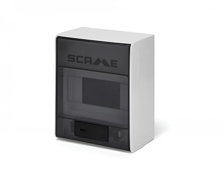 Rozvodnice na omtku Scame Ikona 679.1006, IP66, 6 modul (1x6), 140x180x100 mm