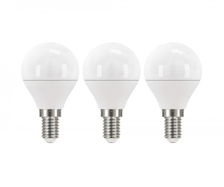 LED rovka Emos Classic Mini Globe, E14, 5W (40 W), tepl bl - 1 ks