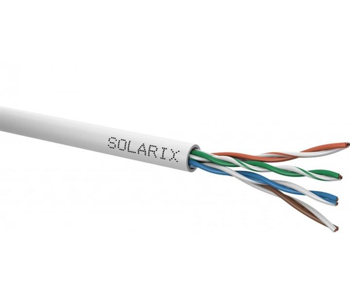 Datov kabel UTP-PVC 5E Solarix SXKD ed - 1 metr