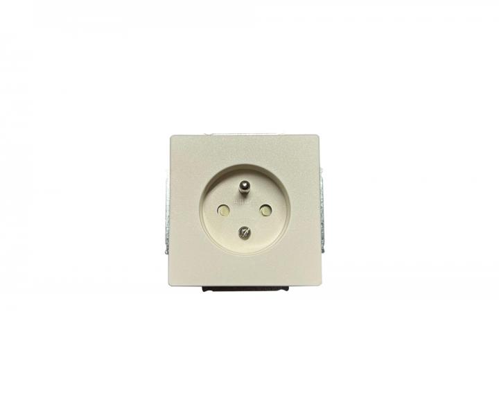 Z�suvka jednon�sobn� bez r�me�ku ABB Classic 5518C-A2359 B2, s clonkami - tlumen� b�l�