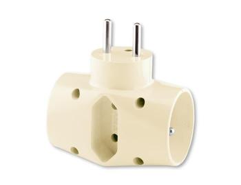 Adaptor rozboovac, chrnn ABB 5323-23 C - slonov kost