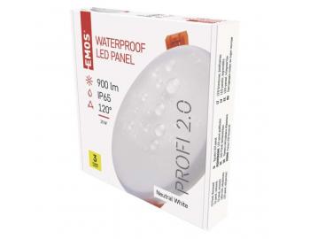 LED vestavn svtidlo VIXXO, kruhov, bl, 10W neutr. b., IP65 Emos ZV1132