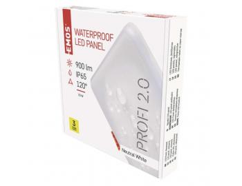 LED vestavn svtidlo VIXXO, tvercov, bl, 10 W neu.b.,IP65 Emos ZV2132