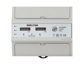 Elektromr 5-100 A, 2 tarif, 3 fzov, mechanick selnk, 7M/DIN SEZ EDIN 372M