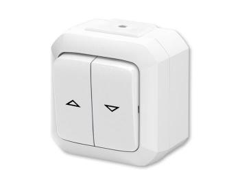 Ovlda aluziov jednoplov (azen 1/0+1/0 s blokovnm), IP54, bezr. sv. ABB Variant 3559N-C88510 B - bl