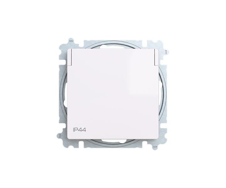 Zsuvka jednonsobn, s clonkami, s vkem, IP44 ABB Zoni 6619T-A06995 500 - bl