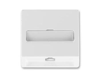 Kryt zsuvky telefonn, jednonsobn (pro pstroj 5013U) ABB Classic 5013C-A00213 B1 - jasn bl