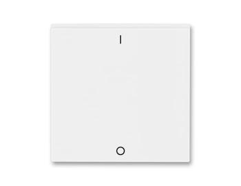 Kryt jednoduch s potiskem I/0 (pro spnae az. 3) ABB Levit 3559H-A00933 03 - bl/bl