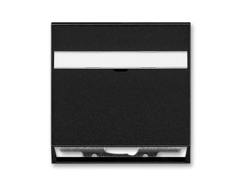 Kryt zsuvky komunikan (pro nosnou masku), s popisovm polem ABB Neo 5014M-A00100 37 - onyx