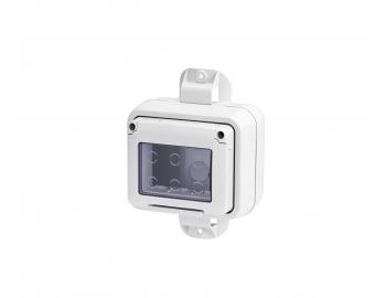 Vodotsn rozvodn pouzdro s upevnnm na sloup Gewiss C-System GW27057, IP55, 3 moduly (1x3)