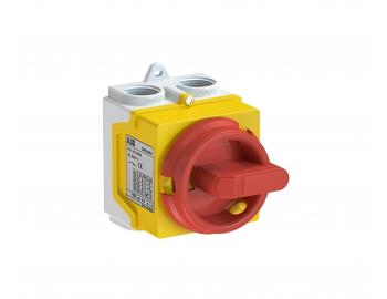 Odpna v krytu ABB ONE20M3Y 1SCA135536R1001, IP67, 3-plov, 20 A - luto-erven