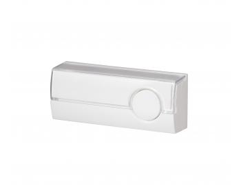 Domovn� zvonkov� tla��tko Zamel PDJ-213/P, IP44, 250 V, podsv�tlen� - b�l�