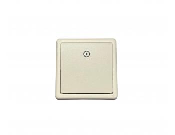 Sp�na� jednon�sobn� ABB Classic 3553-80289 B2, s potiskem - tlumen� b�l�