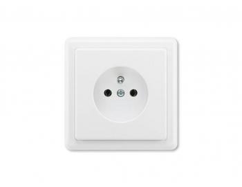 Zsuvka jednonsobn, chrnn ABB Classic 5517-2389 B1 - jasn bl