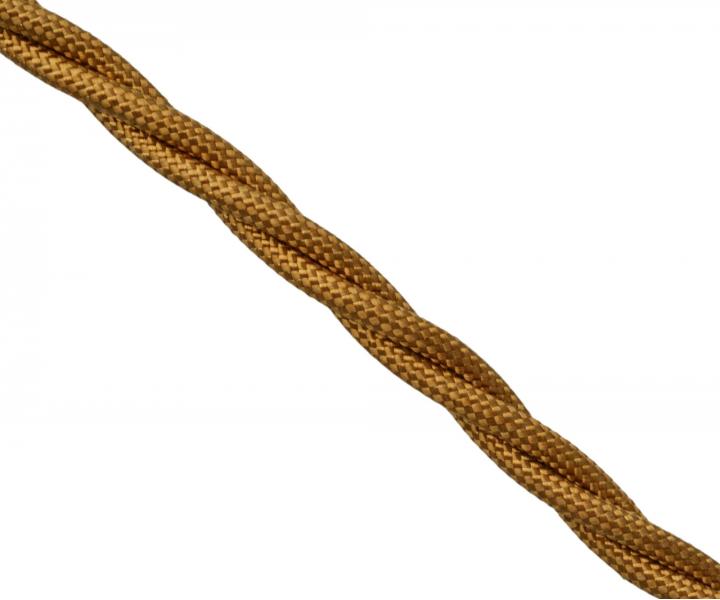 Kabel spltan 3Gx0,5 Precon, opeden jednotliv vodie, zlat - 1 metr