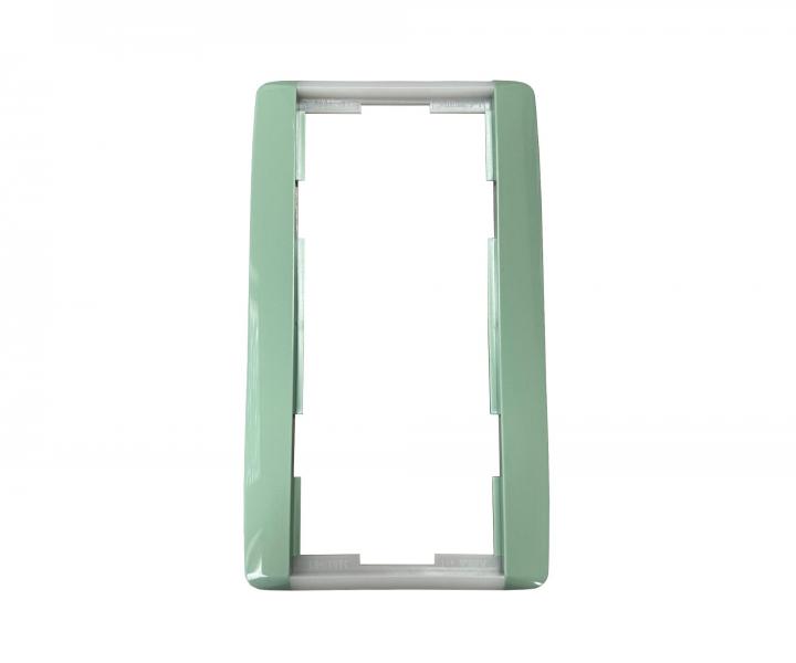 Rmeek dvojnsobn, svisl ABB Element-Time 3901E-A00121 22 - ledov zelen/bl