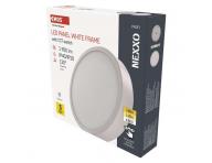 LED pisazen svtidlo NEXXO, kruhov, bl, 21W, se zmnou CCT Emos ZM5143