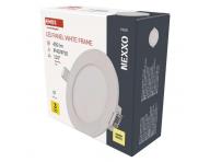 LED vestavn svtidlo NEXXO, kruhov, bl, 7W, tepl bl Emos ZD1124