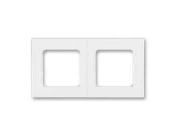 Rmeek dvojnsobn, pro vodorovnou i svislou mont ABB Levit 3901H-A05020 01 - bl/ledov bl