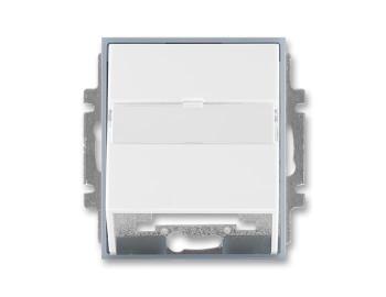 Kryt zsuvky komunikan (pro nosnou masku) ABB Element 5014E-A00100 04 - bl/ledov ed