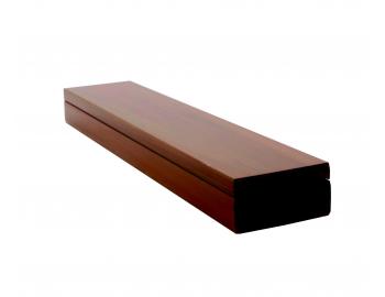 Lita na kabely Malpro, 30x25, imitace tmavho deva - 1 m