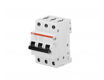 Jisti ABB S203-B16, 3-ply, 16 A, charakteristika B, 6kA