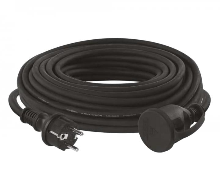 Venkovn prodluovac kabel Emos P01725R, 1x zsuvka, 230 V, 2,5 mm2, ern, 25 m