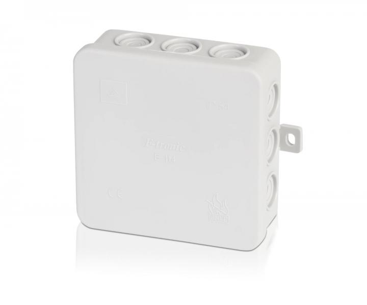 Rozboovac pouzdro F-tronic E114, IP54, 100x100x40 mm - ed