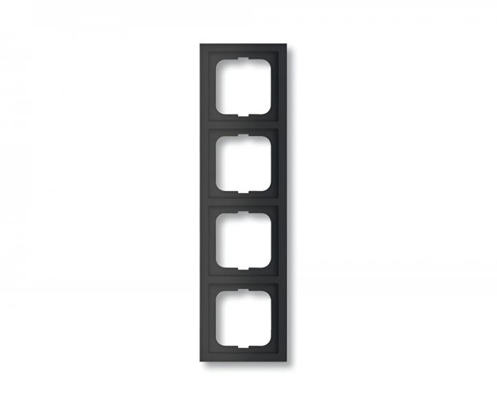 R�me�ek �ty�n�sobn� pro svislou i vodorovnou mont� ABB Future 1754-0-4422 - mechov� �ern�