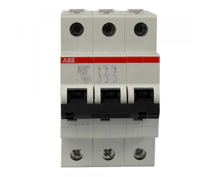 Jisti 6 kA SZ203-B25 ABB 2CDS253025R0255