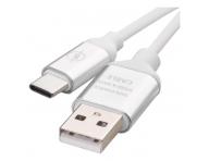 Nabjec a datov kabel USB-A 2.0 / USB-C 2.0, 1 m, bl Emos SM7025W