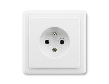 Zsuvka jednonsobn, chrnn ABB Classic 5517-2389 B1 - jasn bl