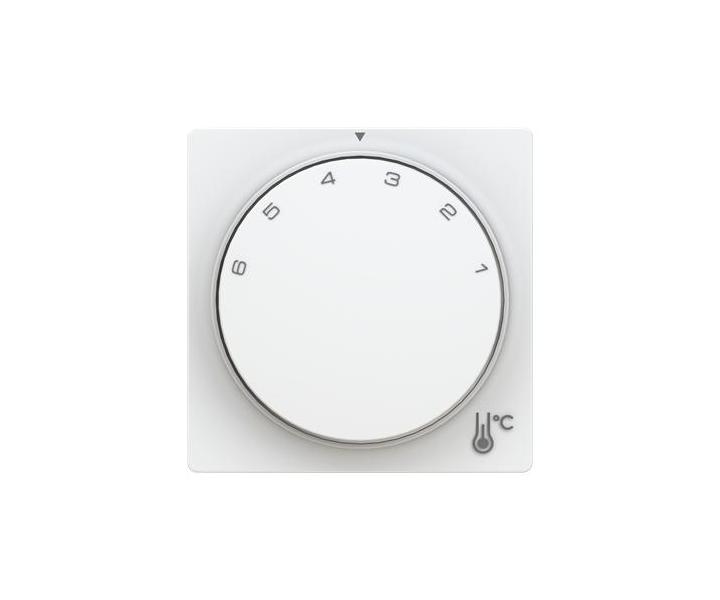 Kryt termostatu prostorovho s otonm ovldnm, s upevovac matic ABB Zoni 3292T-A00300 240 - matn bl