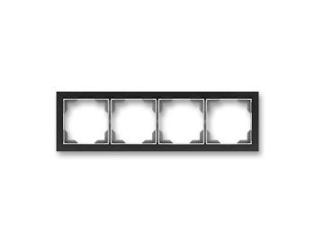 Rmeek tynsobn, pro vodorovnou i svislou mont ABB Neo 3901M-A00140 37 - onyx