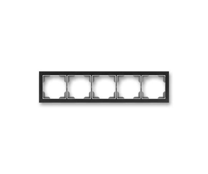 Rmeek ptinsobn, pro vodorovnou i svislou mont ABB Neo 3901M-A00150 37 - onyx