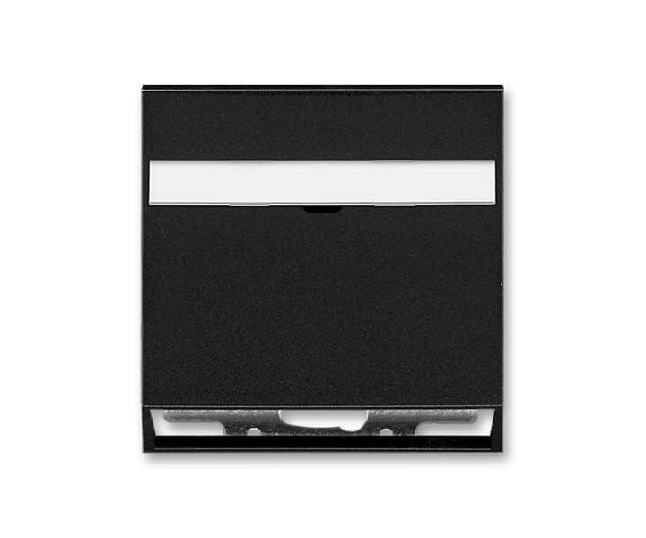 Kryt zsuvky komunikan (pro nosnou masku), s popisovm polem ABB Neo 5014M-A00100 37 - onyx