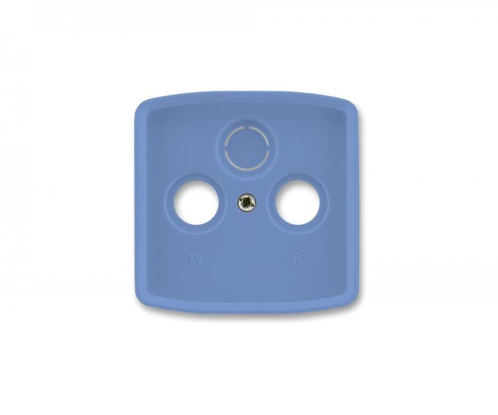 Kryt z�suvky televizn�, rozhlasov� (a satelitn�) ABB Tango 5011A-A00300 M2 - sv�tle modr�