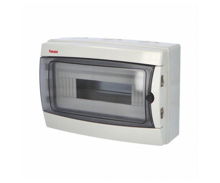 Rozvodnice na omtku Famatel Acqua 3912-TTB IP65 12 modul 215 x 305 x 110 mm