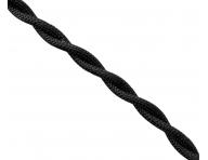 Kabel spltan 2x0,75 Precon, opeden jednotliv vodie, ern - 1 metr