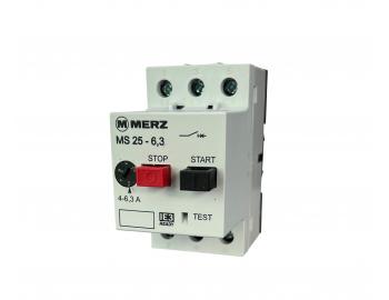 Motorov ochrann spout Merz MS25-6,3, 4-6,3 A