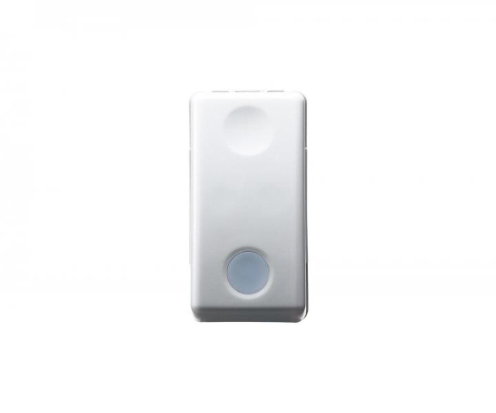 Modul tlatka s vymnitelnou neutrln okou Gewiss System GW20577, IP41, 1 modul, 16 AX - bl