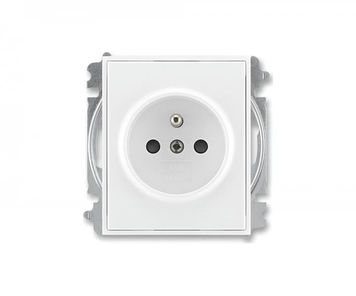 Z�suvka jednon�sobn� ABB Element-Time 5518E-A02349 03 - b�l�