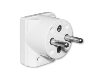 Vidlice s postrannm vvodem, 16 A ABB 5536-2154 - bl