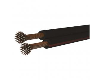 Dvojlinka ECO 2x0,5mm, erno/rud Emos S8253 - 1 metr