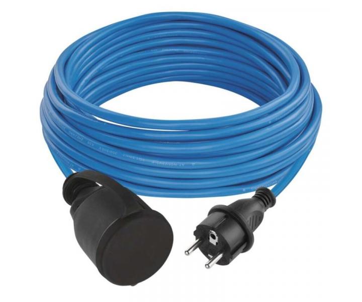 Poas odoln prodluovac kabel 10 m / 1 zsuvka / modr / PVC / 230 V / 1,5 mm2 Emos P01410W