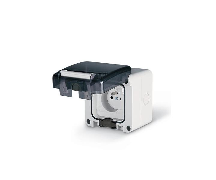 PROTECTA IP66 - zsuvka 16A,250V Scame 137.6411